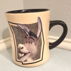 🌴 DreamWorks Shrek 2007 4-D Donkey Character Mug